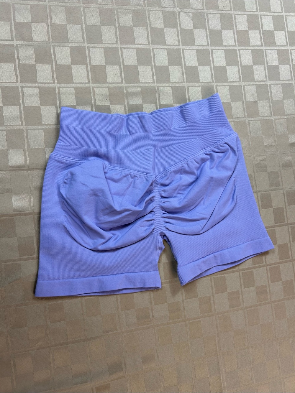Activewear | Small | Purple | Booty Scrunch 3.6” Yoga Gym Shorts